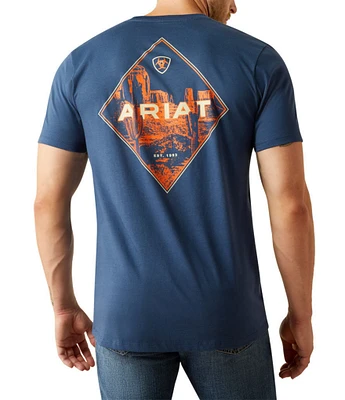 Ariat Diamond Valley Short Sleeve Graphic T-Shirt