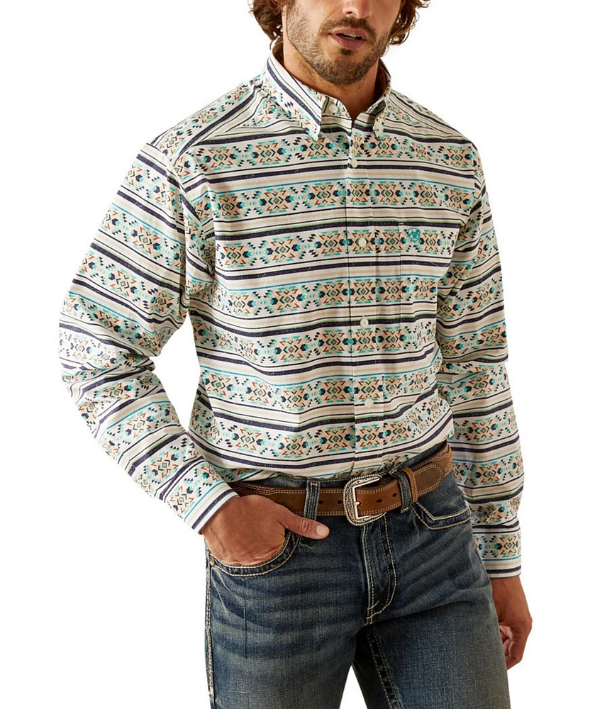 Ariat Judge Classic Fit Long Sleeve Woven Shirt