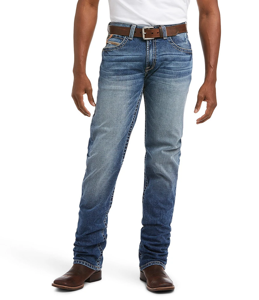 Ariat M4 Low Rise Stretch Longspur Stackable Straight Leg Jeans