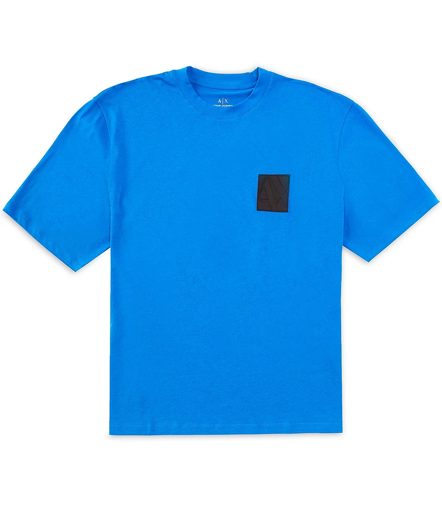 Armani Exchange Embossed Logo Patch Short Sleeve T-Shirt
