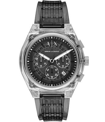 Armani Exchange Men's Raphael Rd. Quartz Chronograph Strap Watch