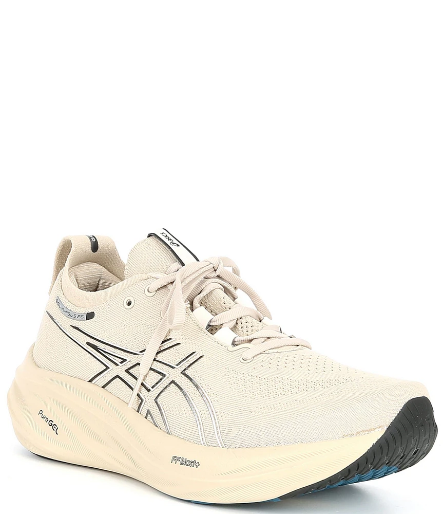 ASICS Men's GEL-Nimbus 26 Knit Reflective Detail Running Sneakers