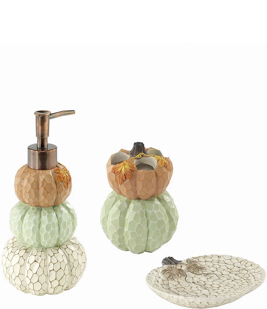 Avanti Linens Grateful Patch Collection 3- Piece Bathroom Accessory Collection Set
