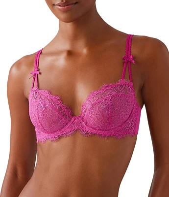 b.tempt'd by Wacoal Unlined Cut & Sewn Bow Strap Underwire Lace Bra