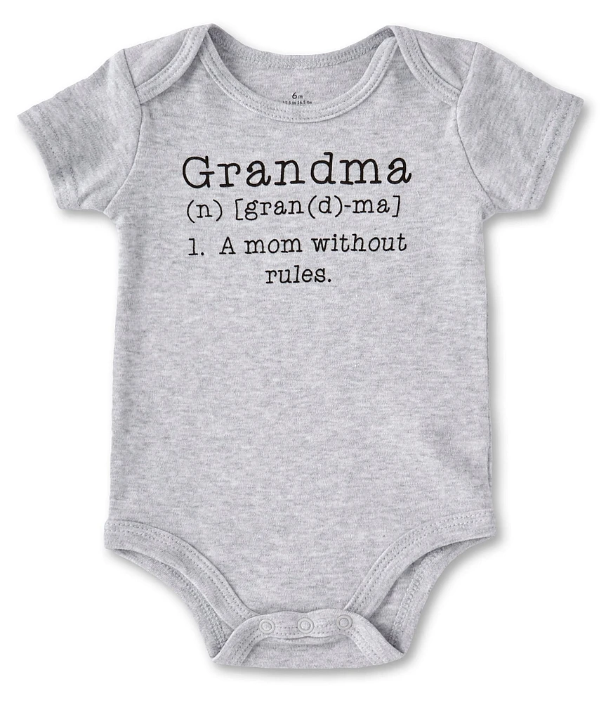 Baby Starters Baby Short-Sleeve Grandma Bodysuit