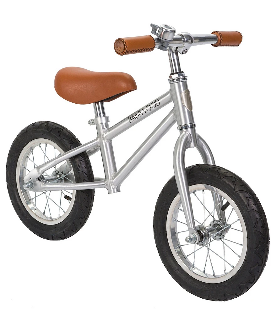 Banwood Bikes Kids First Go! 12-Inch Chrome Balance Bike