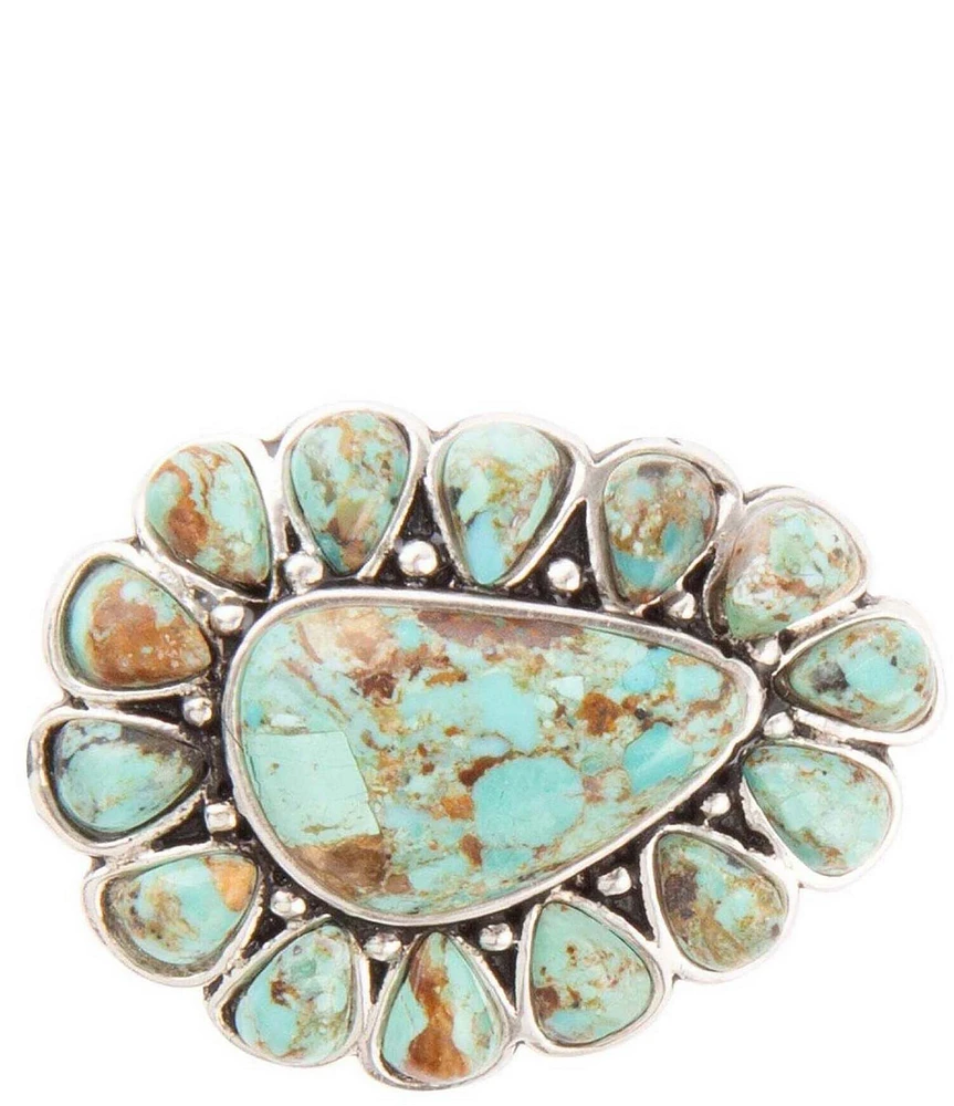 Barse Durango Turquoise Multi-Stone Ring