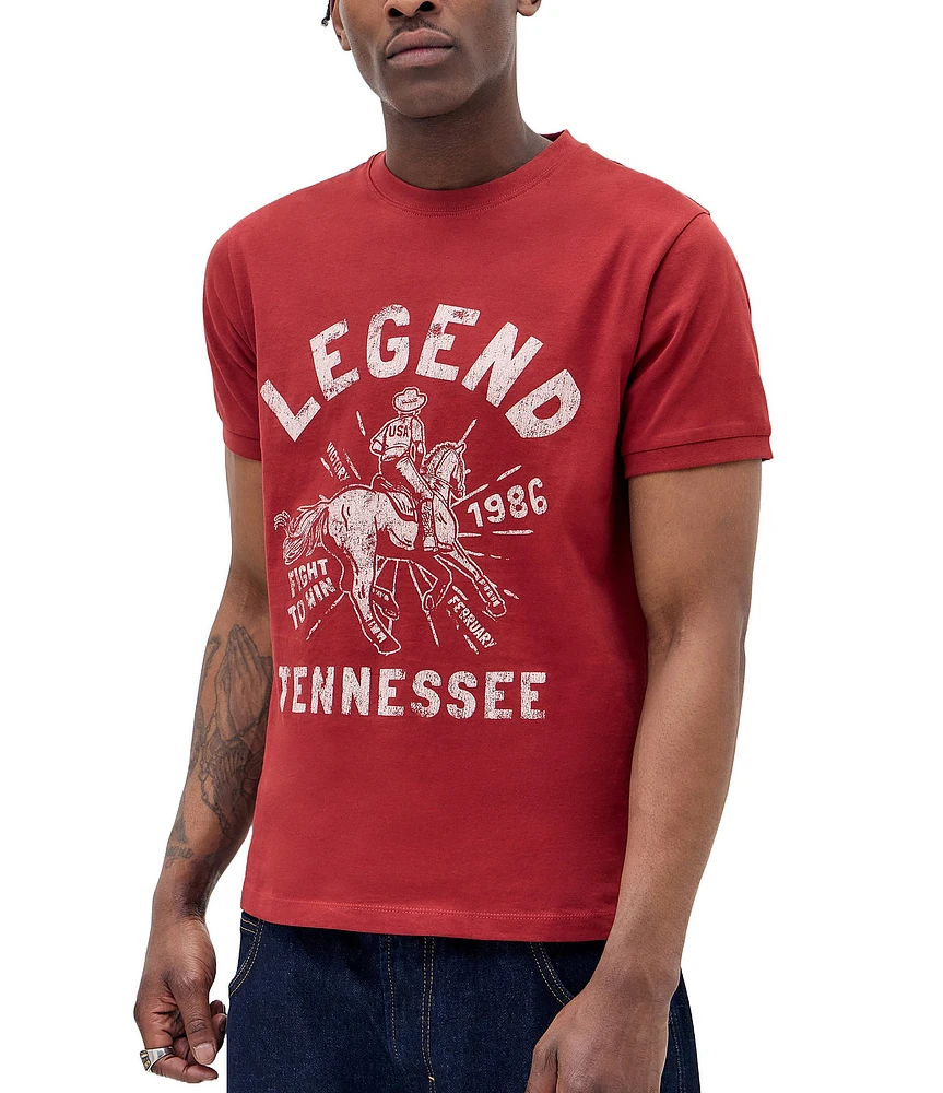 BDG Urban Outfitters Legend Short Sleeve T-Shirt