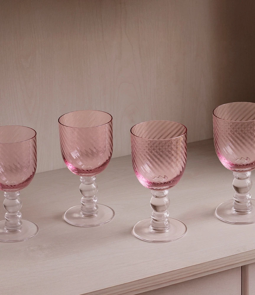 Beatriz Ball French Swirl Wine Glass, Set of 4