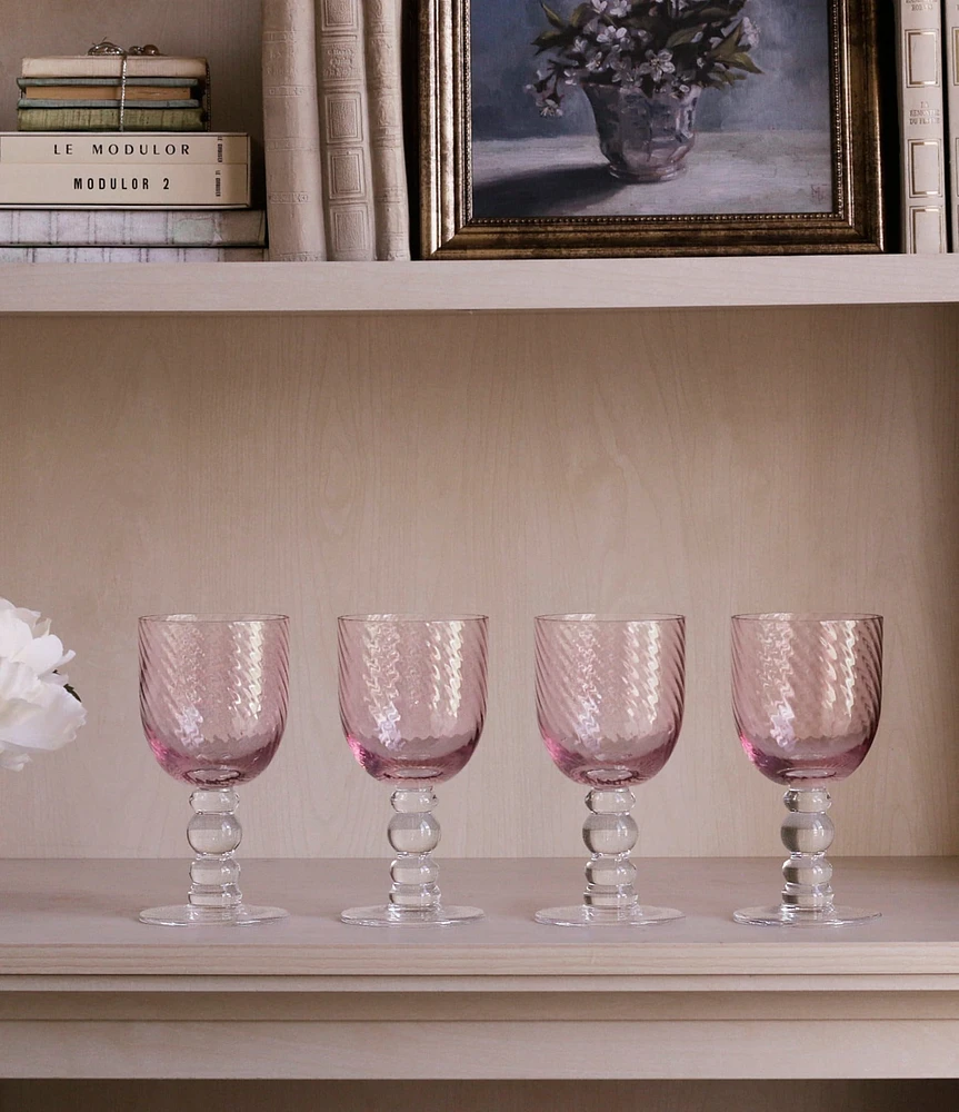 Beatriz Ball French Swirl Wine Glass, Set of 4