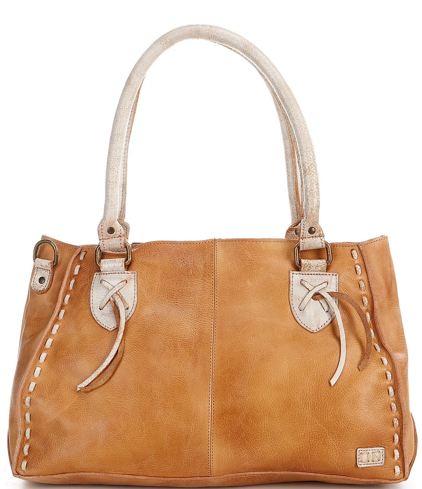 Bed Stu Rockababy Leather Slouchy Satchel Bag