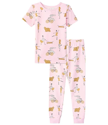 BedHead Pajamas Little/Big Girls Family Matching Say Yes to Pasta Two-Piece Pajamas Set