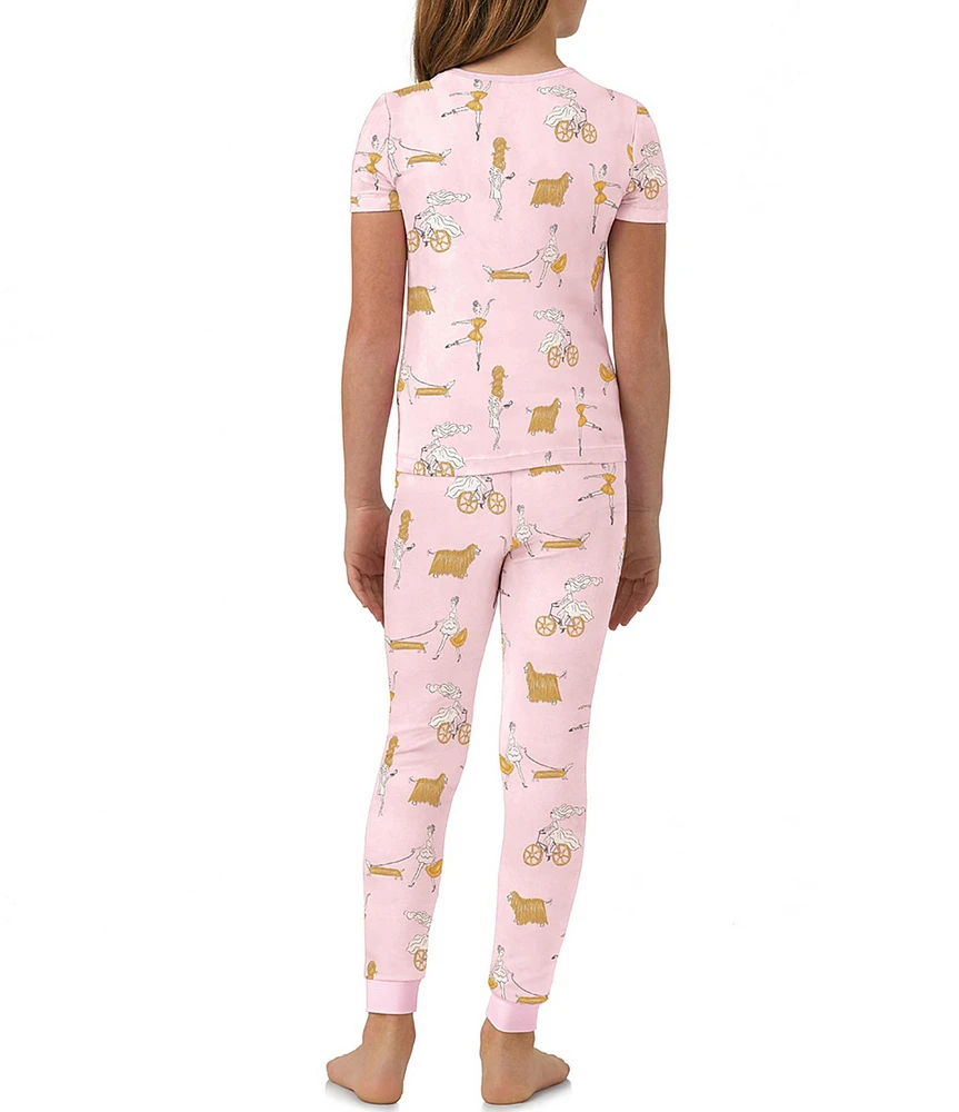 BedHead Pajamas Little/Big Girls Family Matching Say Yes to Pasta Two-Piece Pajamas Set