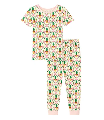 BedHead Pajamas Little/Big Girls Pina Coolada Two-Piece Pajamas Set