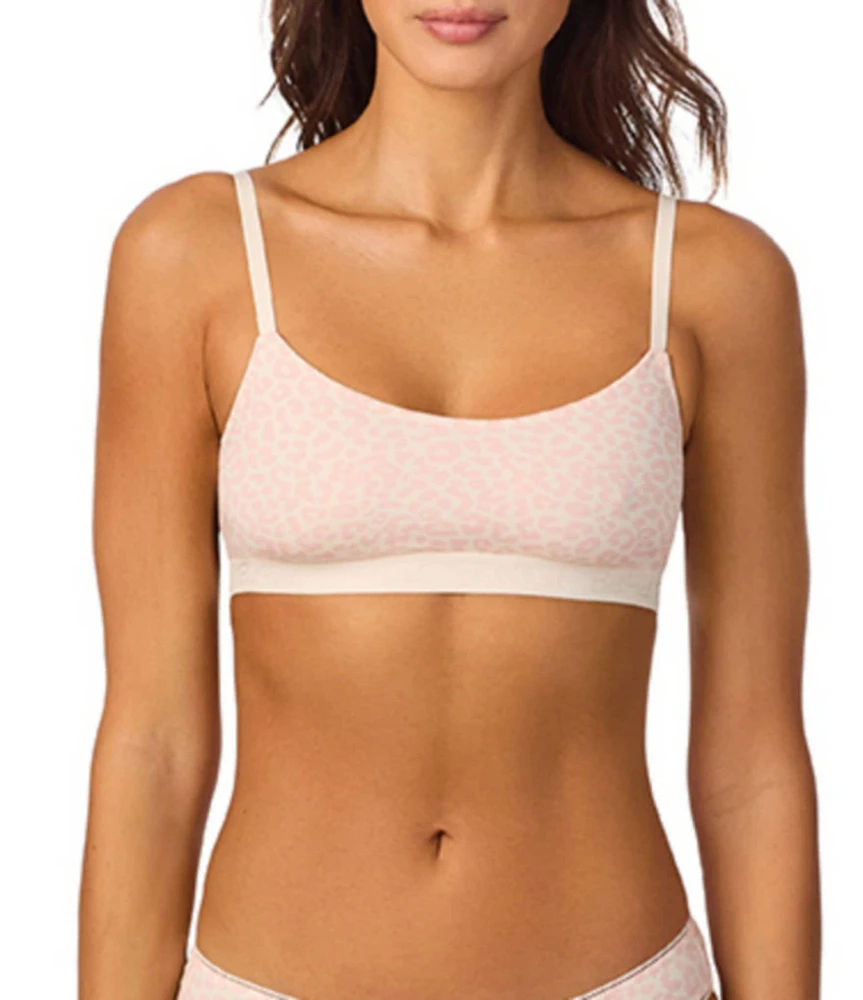 Bedhead Stretch Jersey Knit Animal Print Bralette