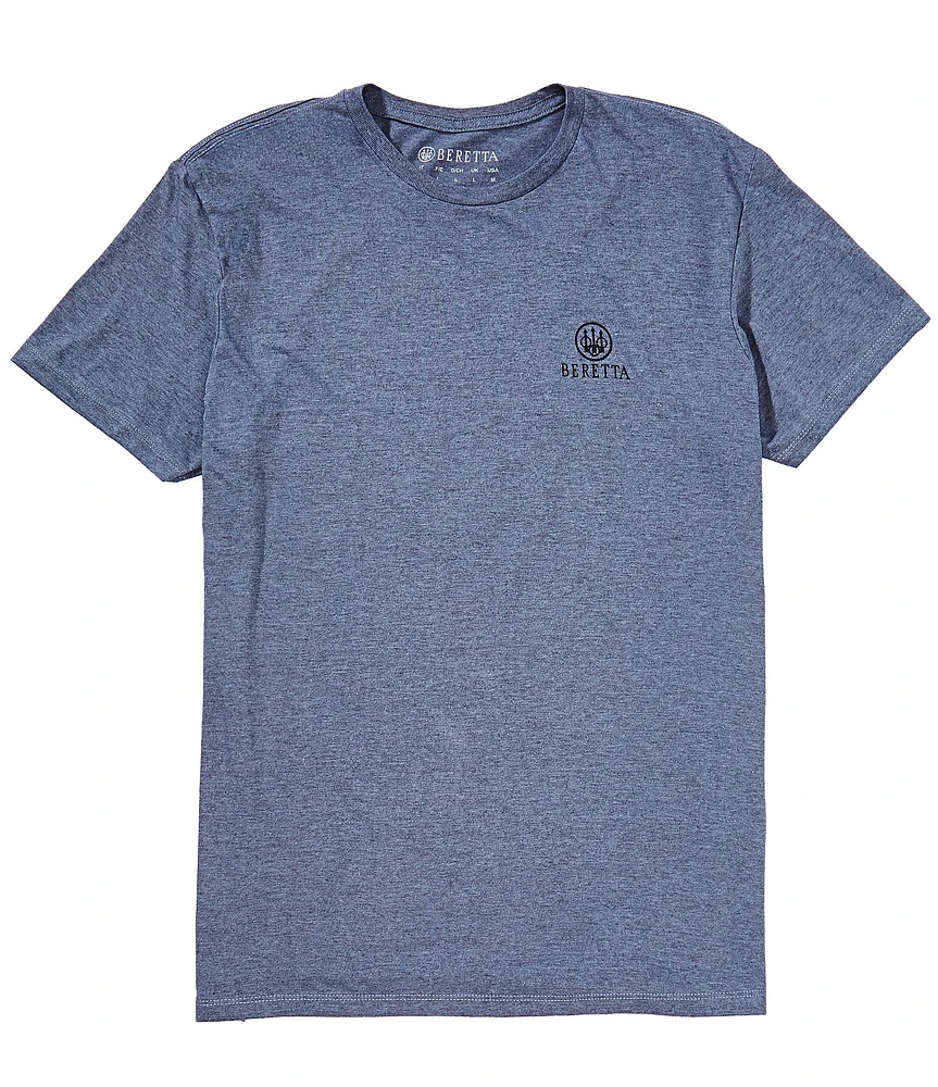 Beretta Trident Logo Short Sleeve Graphic Relaxed Fit T-Shirt