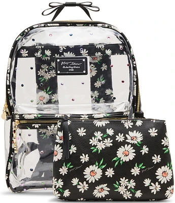 Betsey Johnson Daisy Clear Backpack