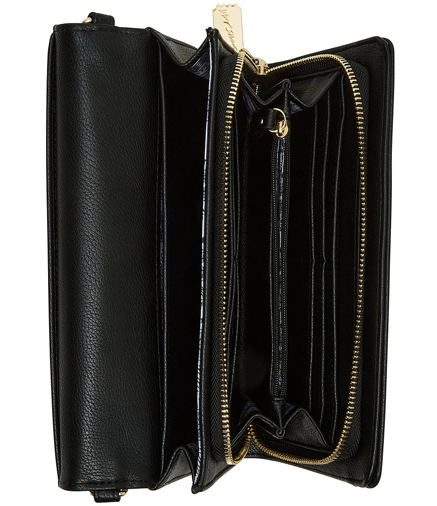 Betsey Johnson Spin Me Carousel Wallet Crossbody Bag