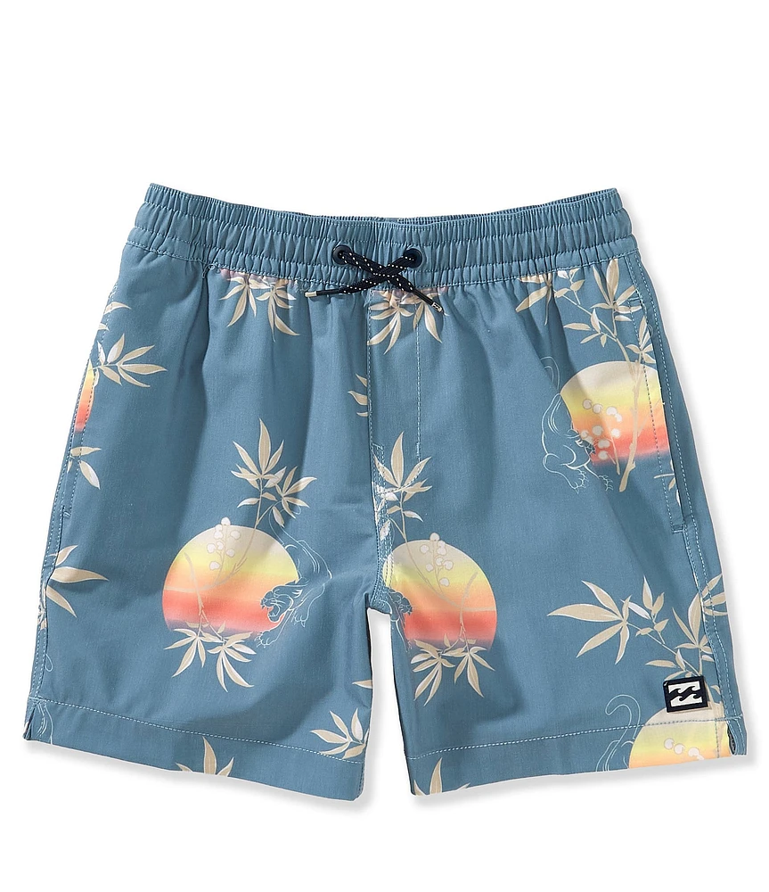 Billabong Big Boys Good Times Printed Laid-Back Boardshort Swim Trunks