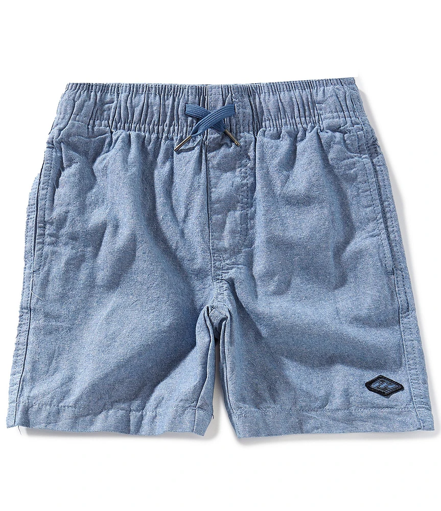 Billabong Big Boys Prewashed Plain-Weave Drawstring Shorts