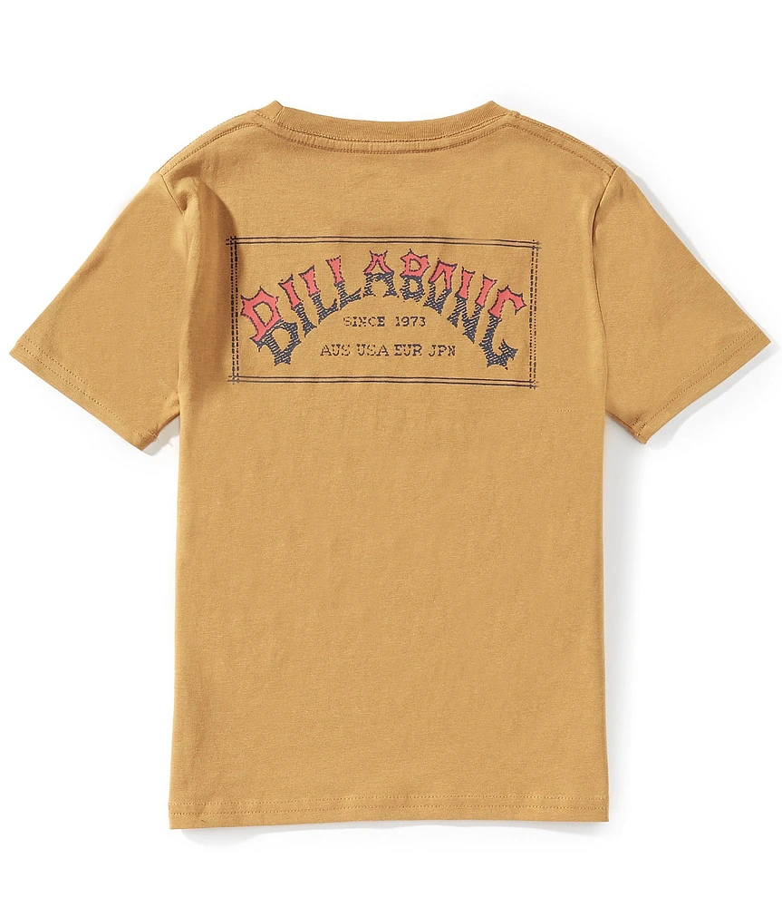 Billabong Big Boys Short Sleeve Original Arch T-Shirt