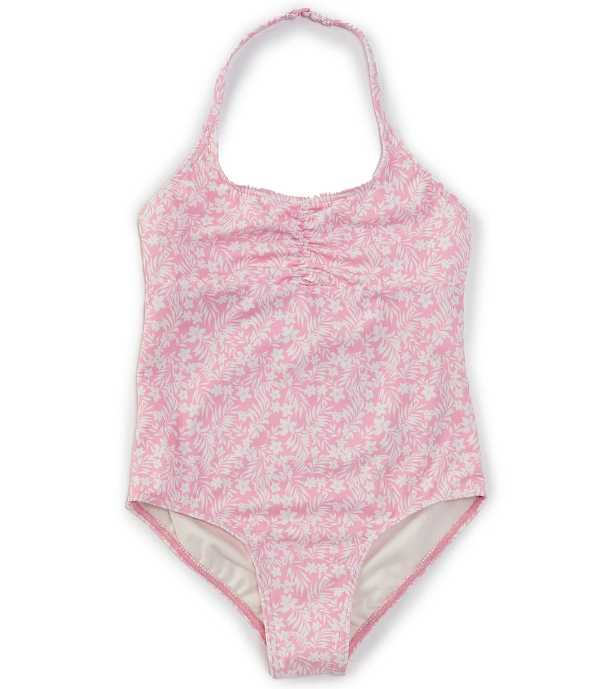 Billabong Big Girls Sweet Waves Ditsy-Floral-Printed One-Piece Swimsuit
