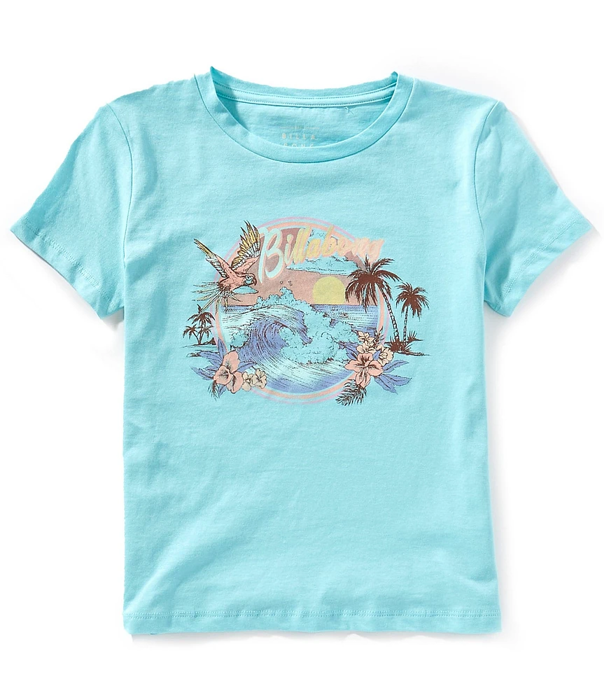 Billabong Big Girls Short-Sleeve Birds Of Paradise T-Shirt