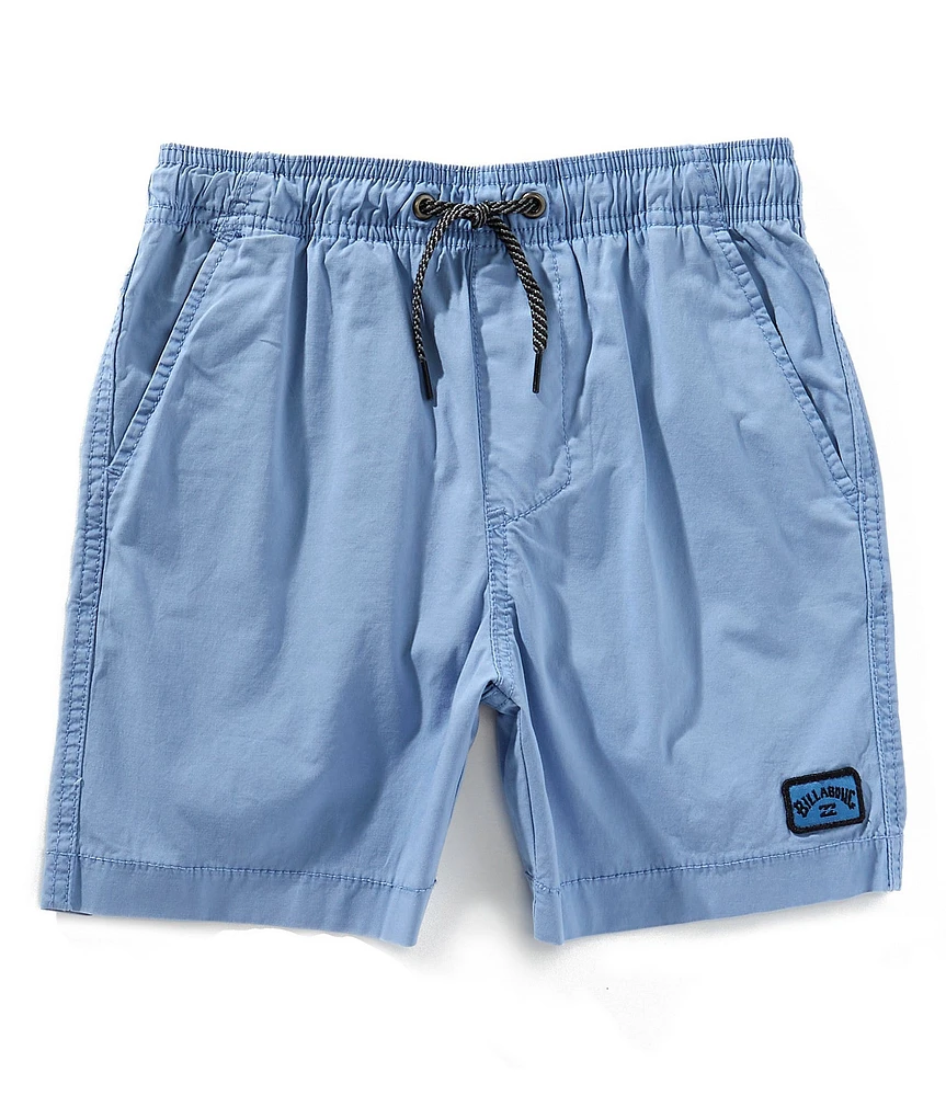 Billabong Little Boys Mario Stretch Poplin Pull-On Shorts