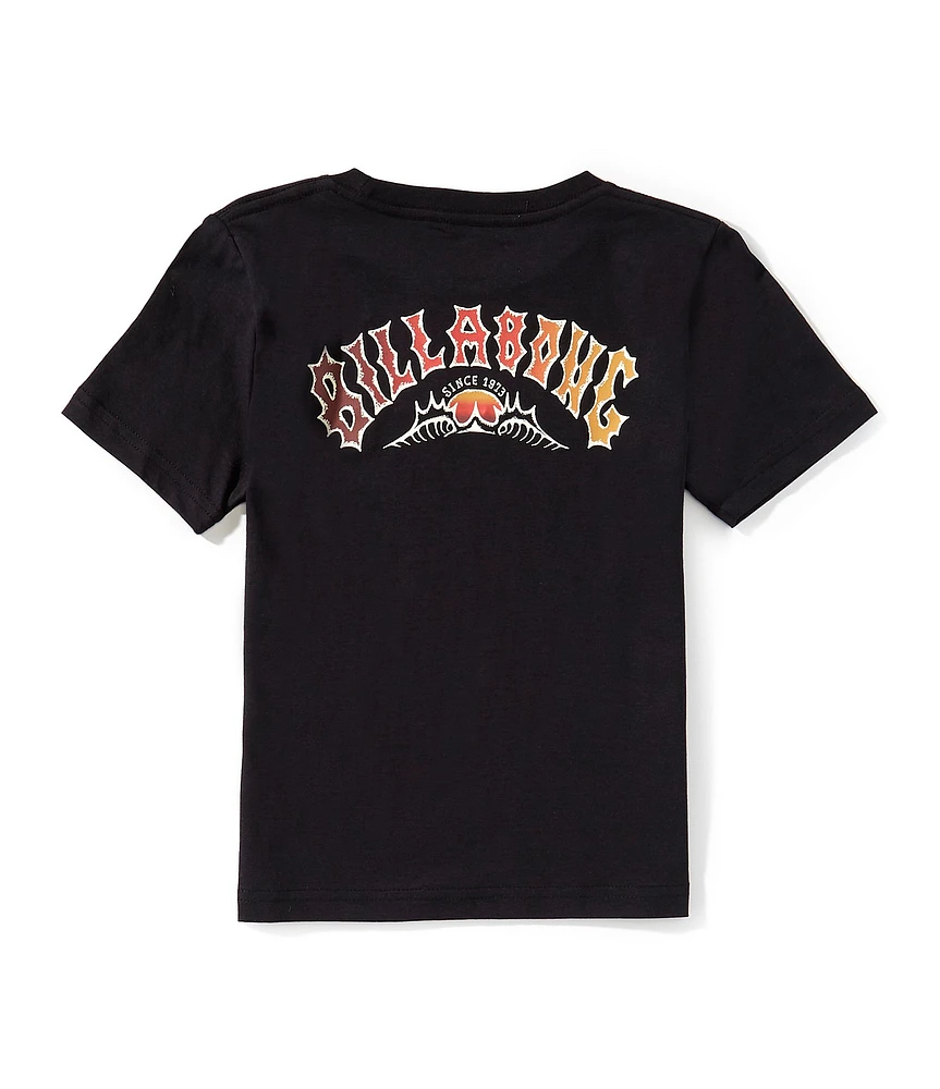 Billabong Little Boys Short Sleeve Throwback T-Shirt