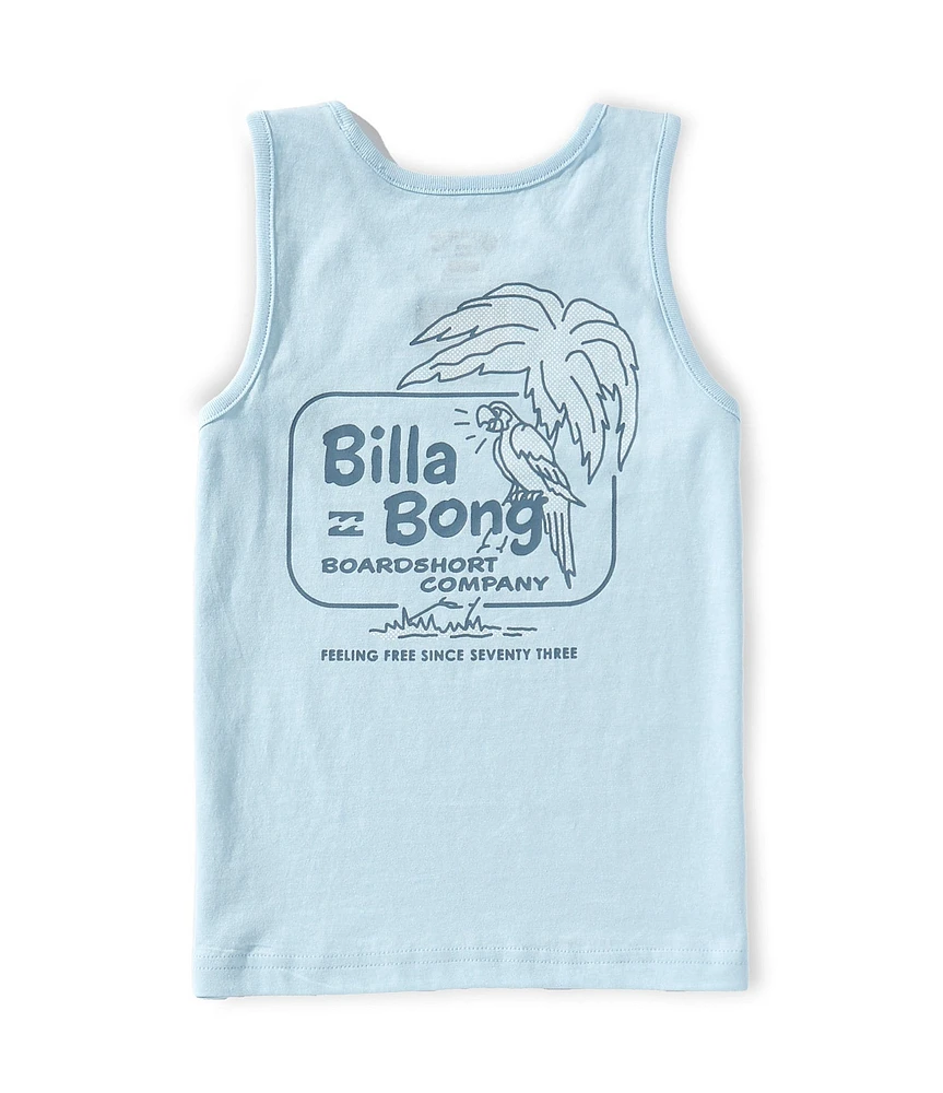 Billabong Little Boys Sleeveless Good Sign Tank Top