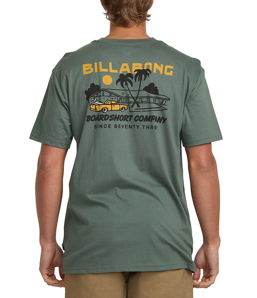 Billabong Palm Spring Premium Short Sleeve Graphic T-Shirt