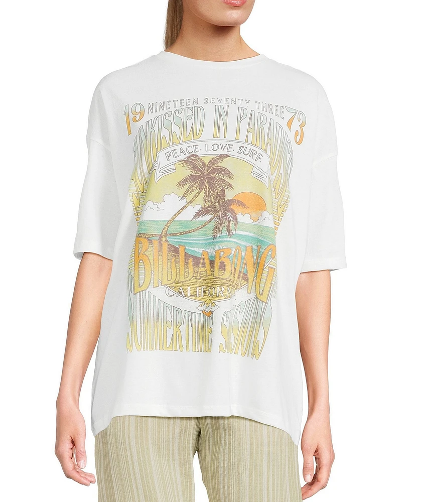 Billabong Sunset Mindset Short Sleeve Oversized T-Shirt