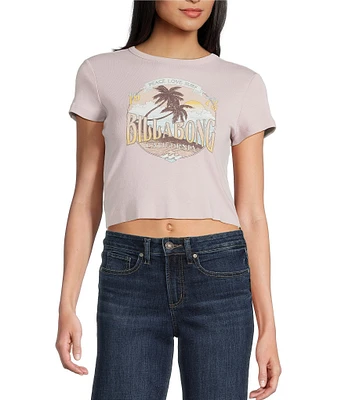Billabong Tropical Mindset Short Sleeve Cropped T-Shirt