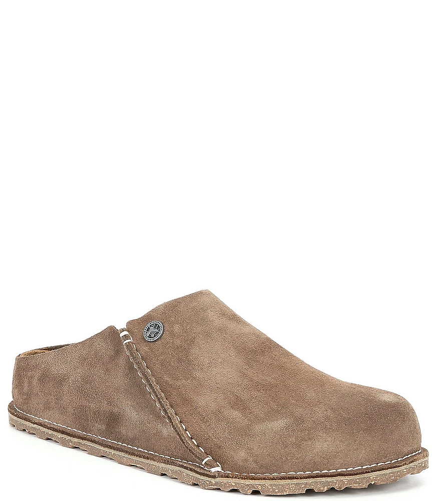 Birkenstock Men's Zermatt Suede Clog Slippers