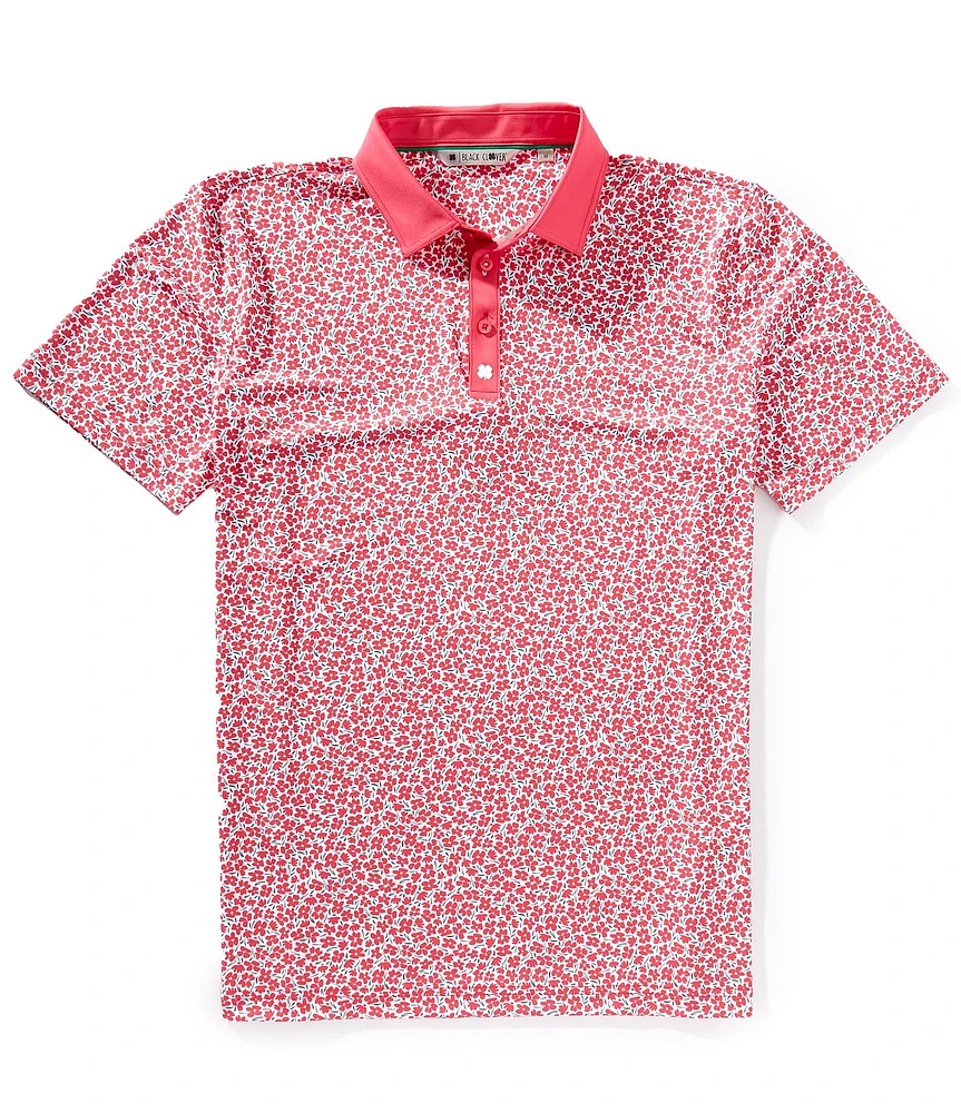 BLACK CLOVER Azalea Short Sleeve Polo Shirt