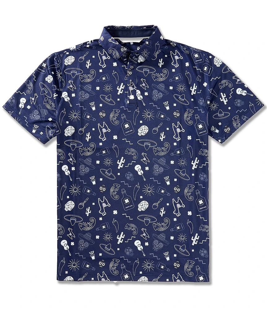 BLACK CLOVER Taco Tuesday Short Sleeve Polo Shirt