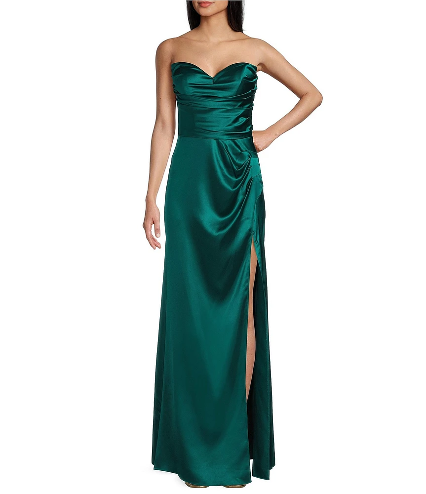 Blondie Nites Barcelona Strapless Dress