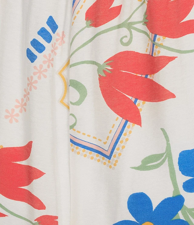 Blu Pepper Floral Print Ricrac Trim Midi Dress at Hamilton Place in  Chattanooga, TN