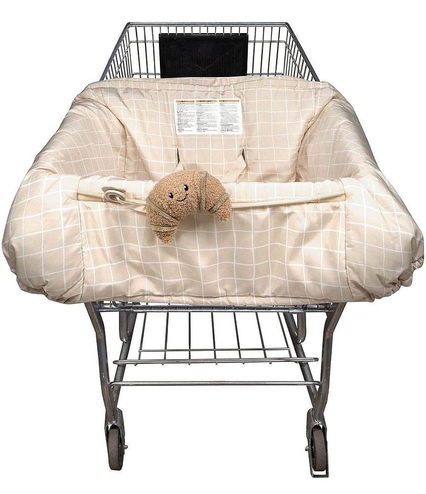 Boppy Shopping Cart Cover - Croissant