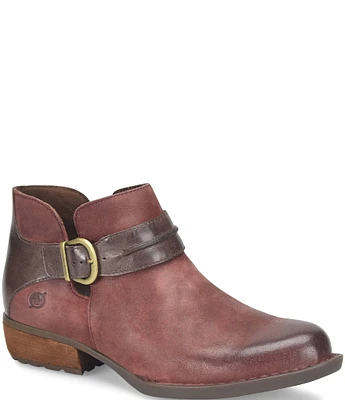 Born Kati Leather Buckle Hardware Strap Shooties