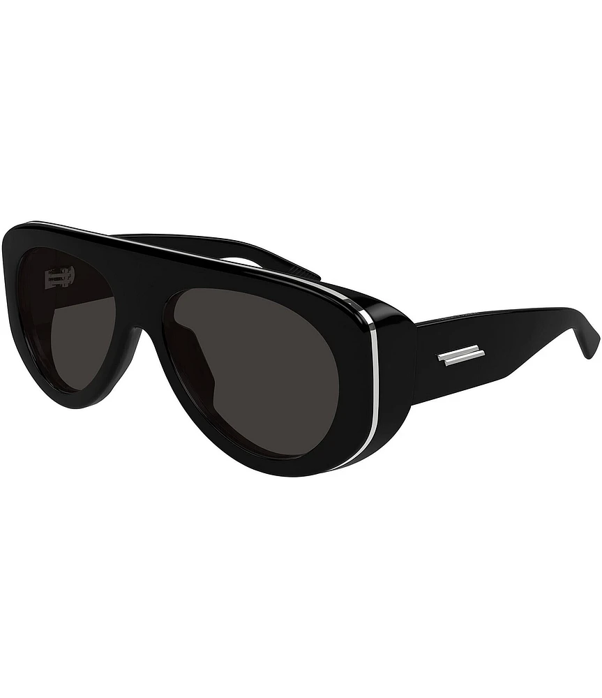 Bottega Veneta Women's Apres Ski 58mm Shield Statement Sunglasses