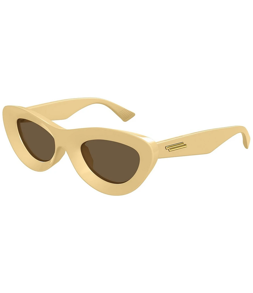 Bottega Veneta Women's Avantgarde Ribbon 51mm Cat Eye Statement Sunglasses