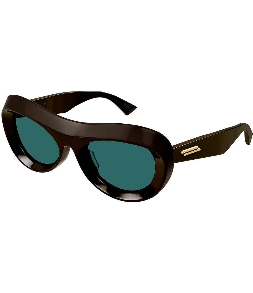 Bottega Veneta Women's Scoop 54mm Statement Round Sunglasses