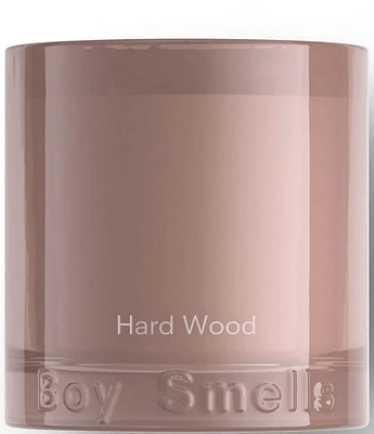Boy Smells Hard Wood Candles