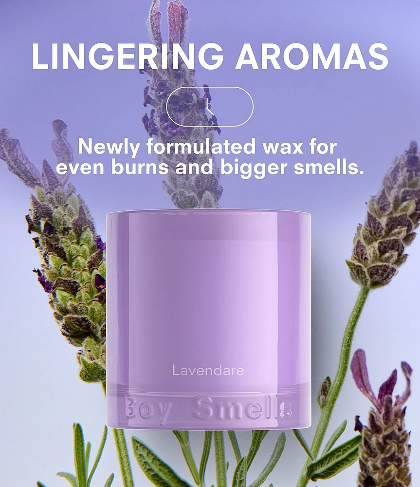 Boy Smells Lavendare