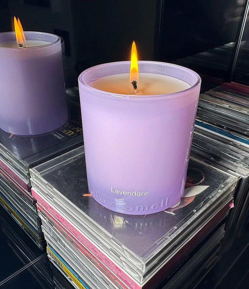 Boy Smells Lavendare