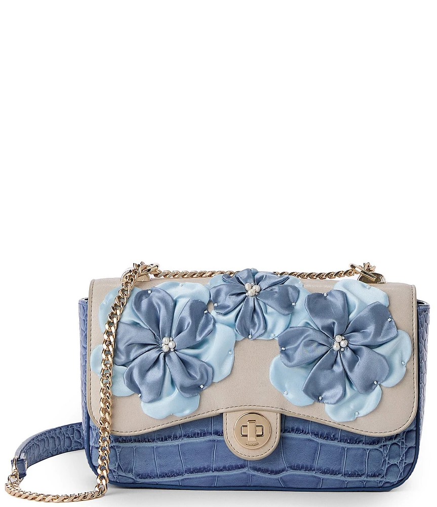 BRAHMIN Fleur Collection Rosa Crossbody Bag