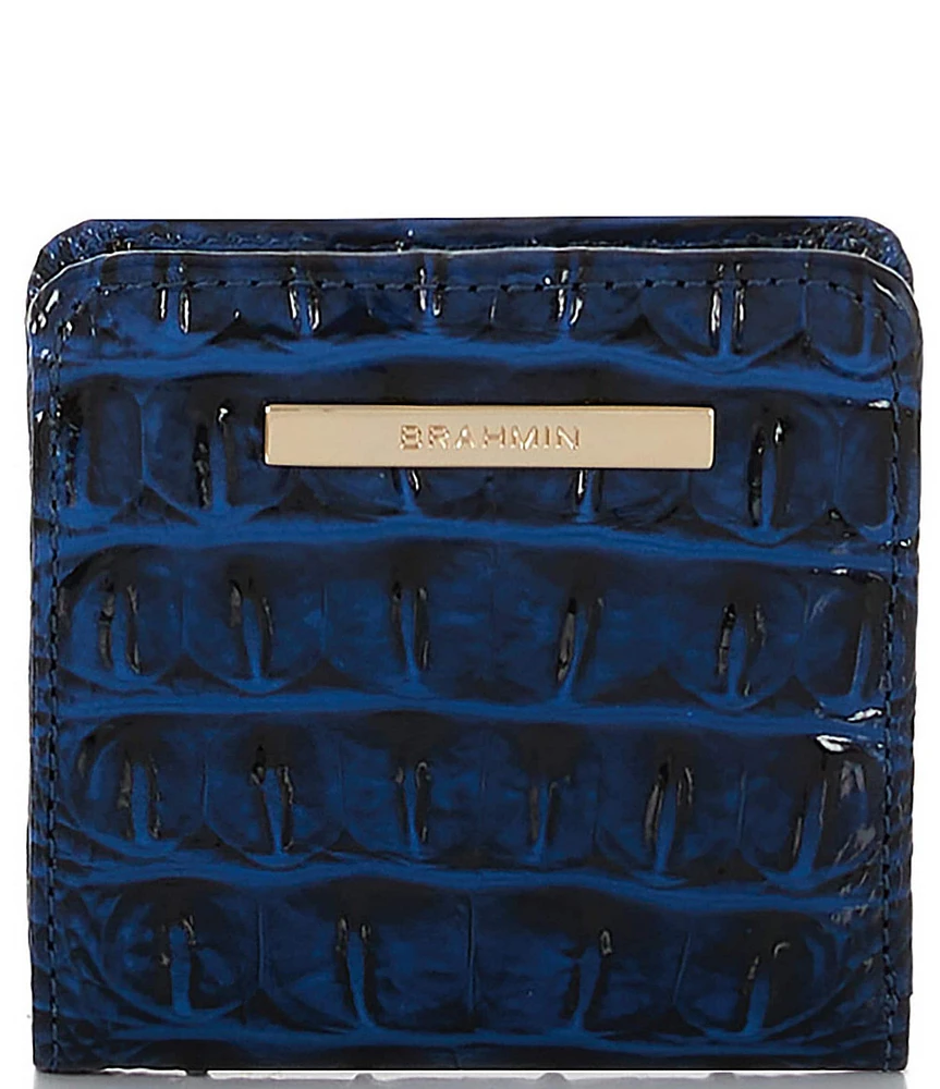 BRAHMIN Melbourne Collection Anchor Jane Mini Bifold Snap Wallet