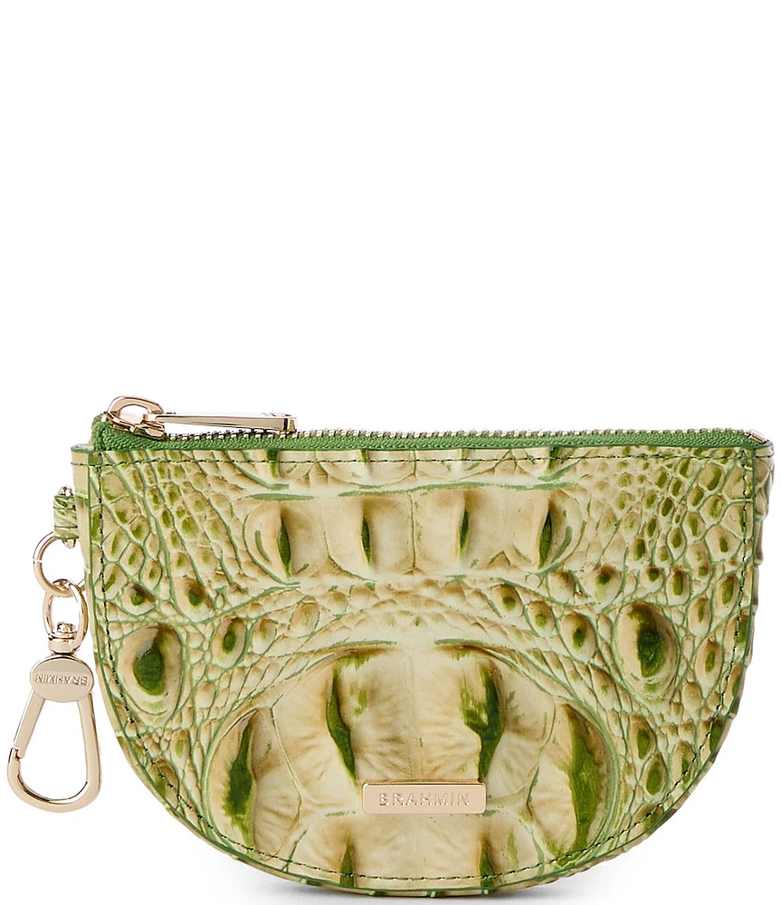 BRAHMIN Fern Melbourne Collection Britt Coin Holder