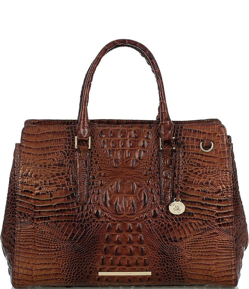 BRAHMIN Melbourne Collection Finley Carryall Satchel Bag